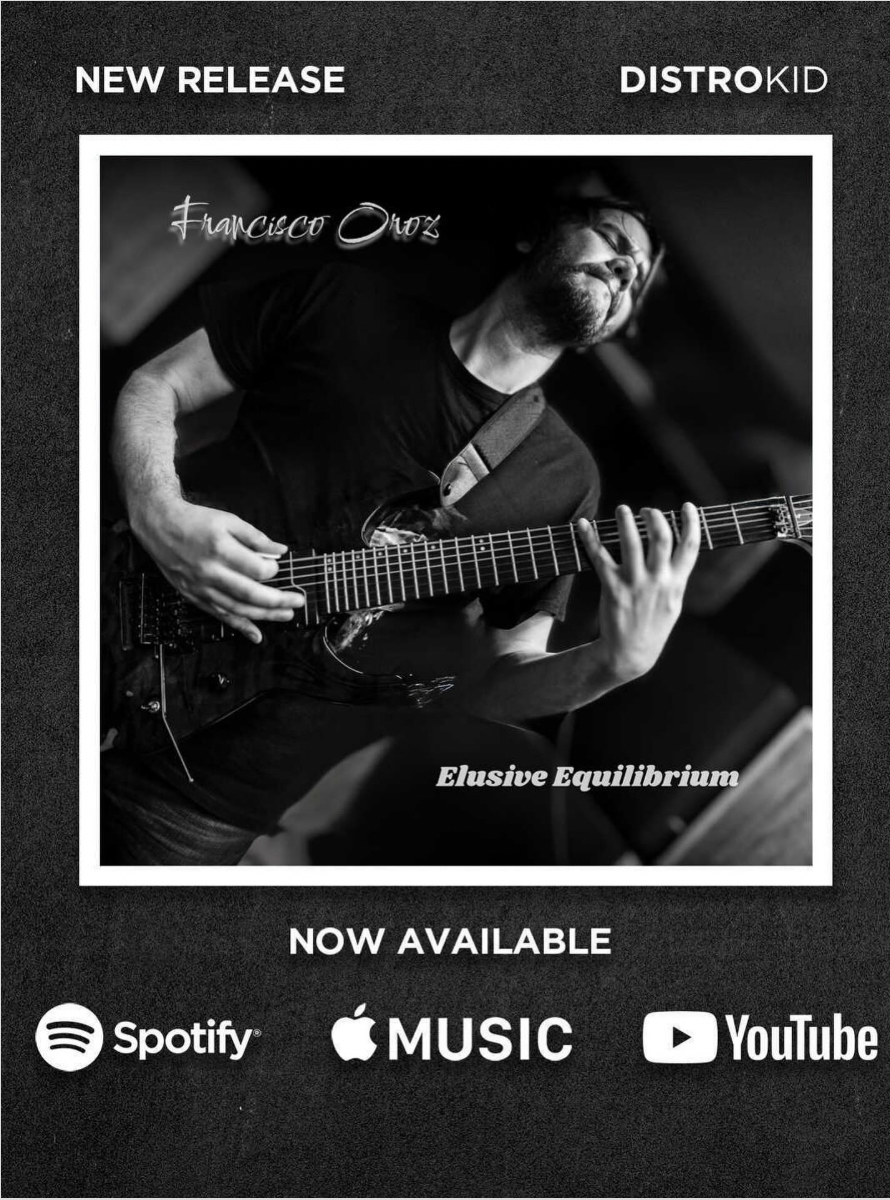 Francisco Oroz presenta su primer disco instrumental “Elusive Equilibrium”